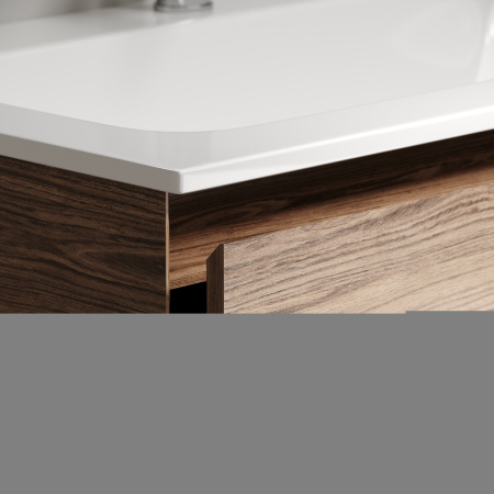 Тумба под раковину Sancos Marmi 1.0 MR1.0100RECH 100х40 подвесная цвет коричневый